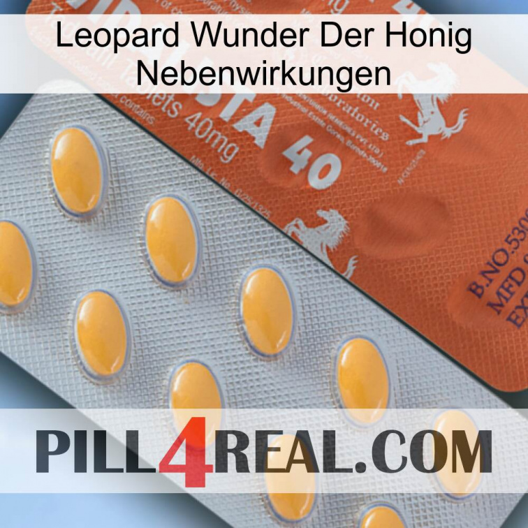 Leopard Miracle Of Honey Side Effects 43